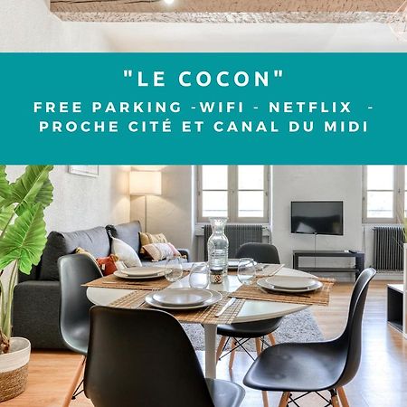 Le Cocon / Free Parking / Wifi / Netflix Apartment Carcassonne Exterior photo